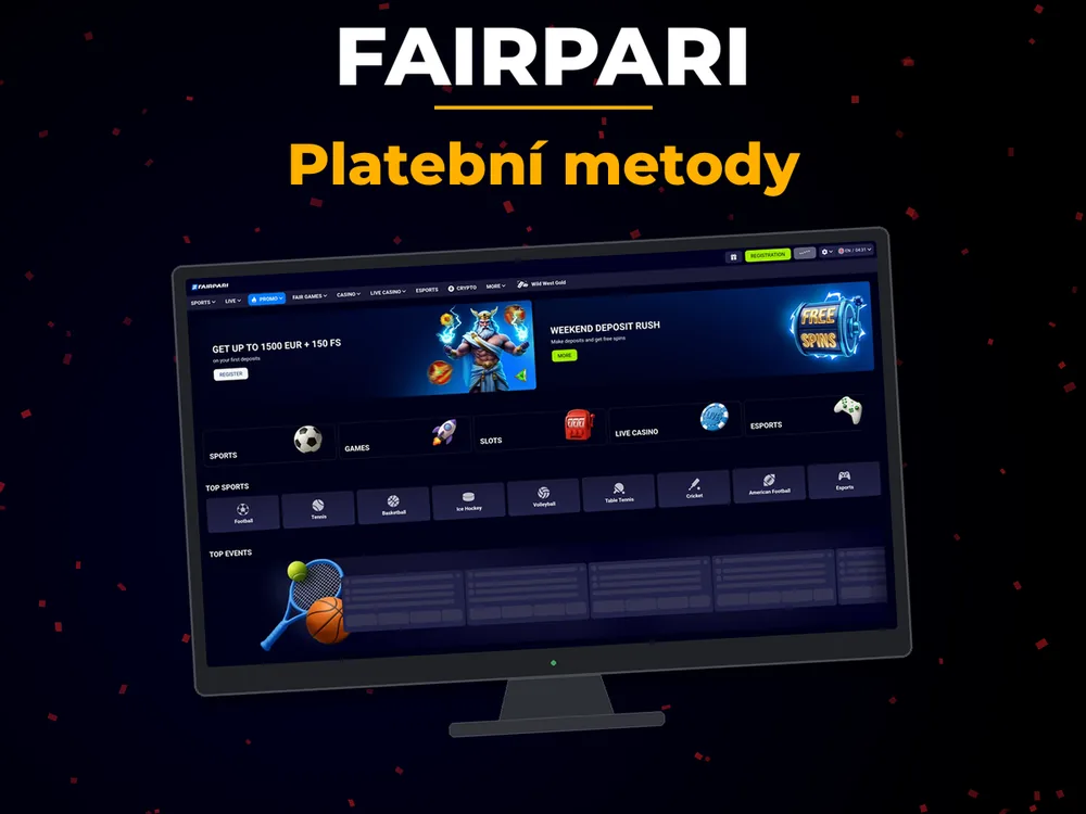 Fairpari - Platební metody