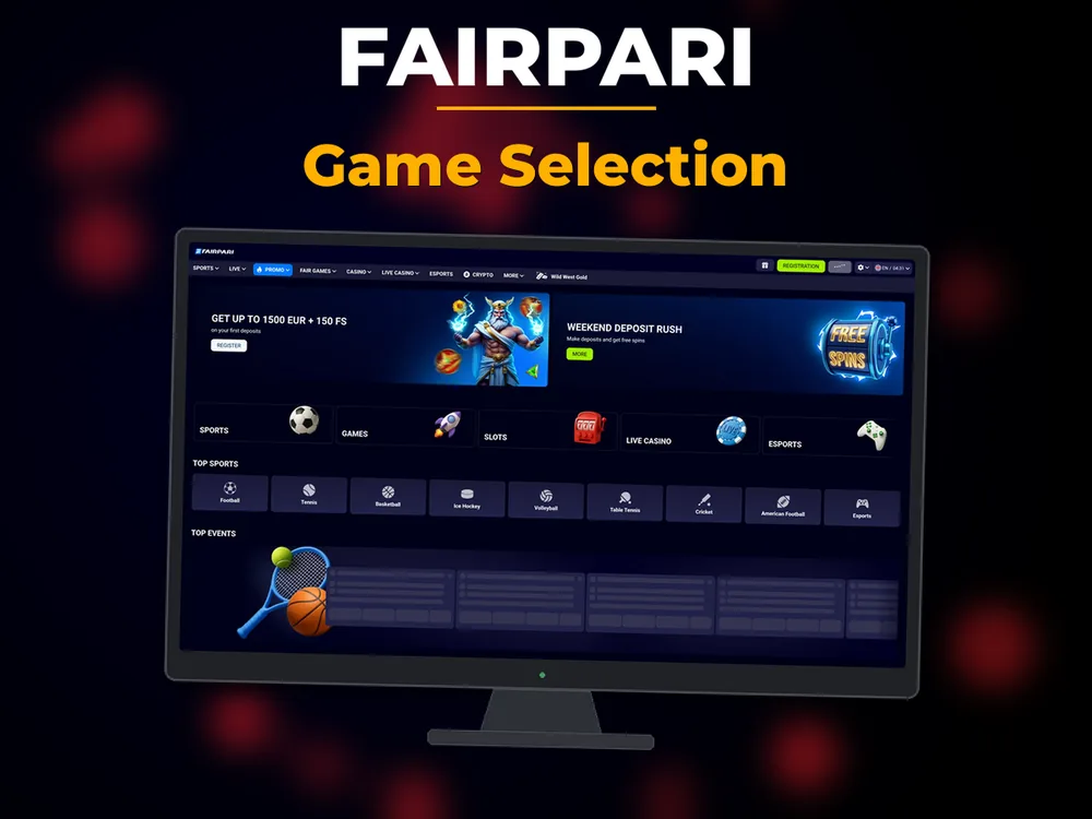Fairpari - Game Selection